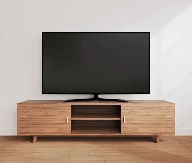 Мокап Smart TV — Интерьер